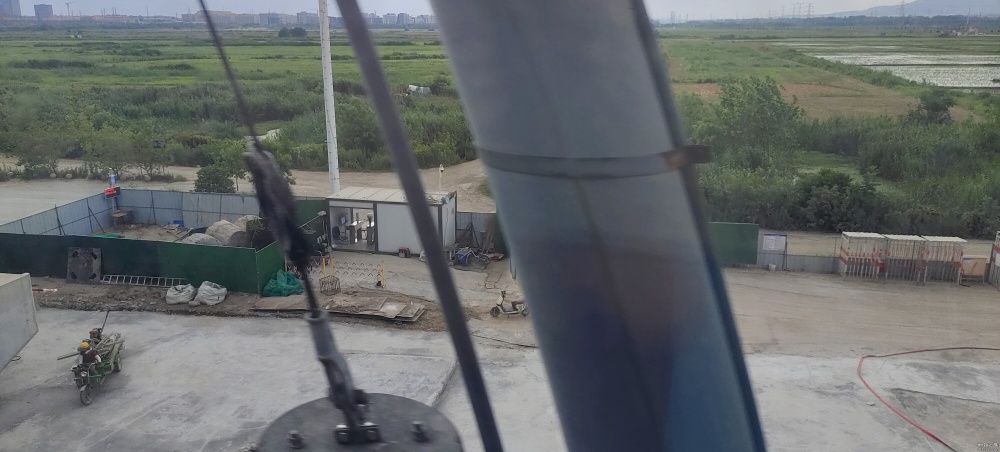 马骡圩站改造现场