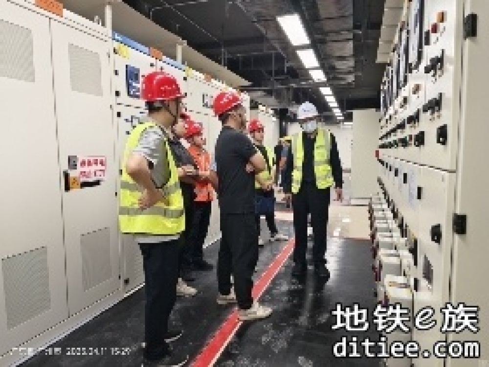 13号线二期天鱼区间轨行区热滑并临时“三权”移交