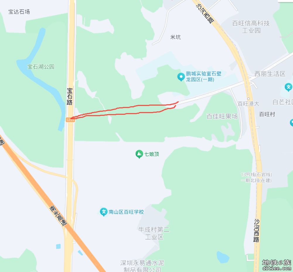 新版深圳地铁真实比例图及官方线路图（20250724v15.11更新）