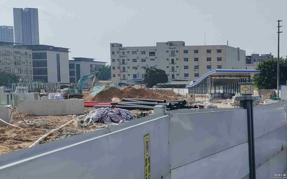 东莞地铁一号线7月份进度图汇总