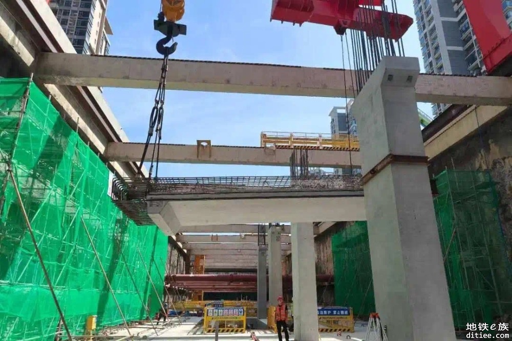 15号线 宝安公园站、洪浪北站、海城站建设近况